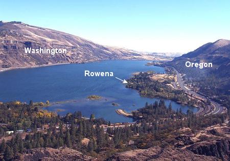 Gorge View East from Rowena Plateau